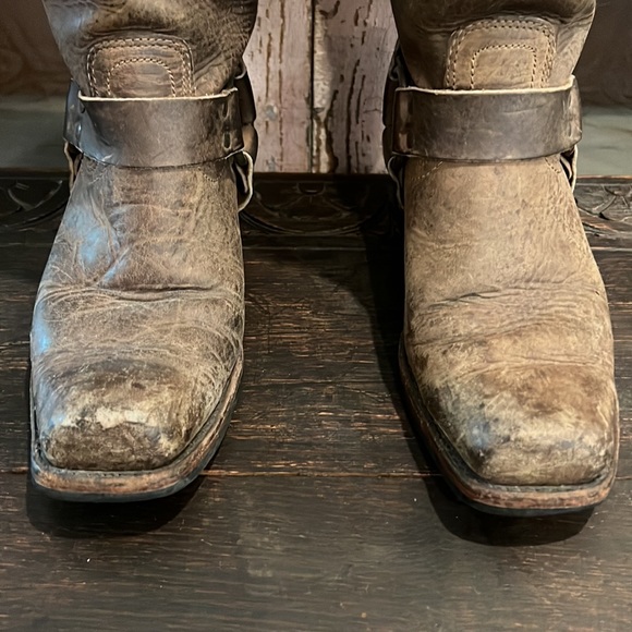 Killer FRYE Harness 12R Color GAUCHO Women’s Motorcycle Boots 9 - Picture 8 of 12